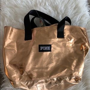 Rose Gold Pink Tote